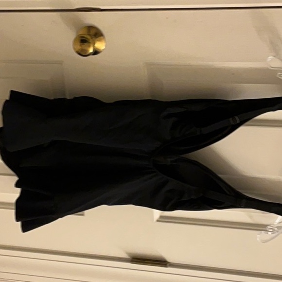 Profile By Gottex Black Ruched Cocktail Skirt - Picture 2 of 3